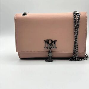 NWT Badgley Mischka Metal Fringe Crossbody